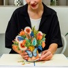 Paper Love HugePop 3D Artisan Bouquet Pop Up Card, with Detachable Paper Bouquet, for Fall, Thanksgiving, All Occasions - Jumbo 10" x 14" Card - 4 of 4