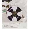Sunnylife: Black Stripe Tube Pool Ring, 41" Inflatable Float, Water & Beach Play - 2 of 4