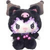 Sanrio Kuromi Black Cat Plush Toy (Medium) 201737-24 Size: H 12.6 x W 10.2 x D 5.9 inches (32 x 26 x 15 cm) Plush - 2 of 2
