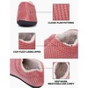 Women's Slippers House Slippers for Women Fuzzy Slippers Slipper for Women Plush Warm Ethnic Style Cotton Shoes House Shoes Indoor Outdoor - 4 of 4
