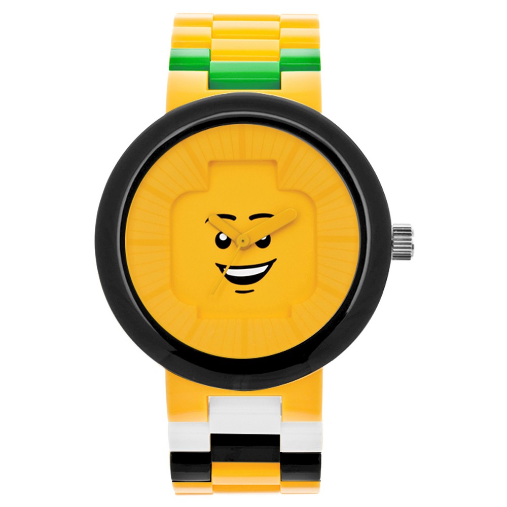 UPC 830659007347 product image for Lego Happiness Analog Interchangeable Band Watch - Yellow, Adult Unisex | upcitemdb.com