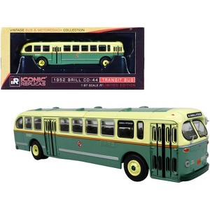 1952 CCF-Brill CD-44 Bus CTA Chicago Surface Lines "Vintage Bus & Motorcoach Collection" 1/87 Diecast Model by Iconic Replicas - 1 of 3
