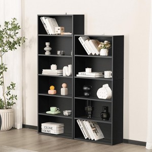 MAYEERTY Bookshelf - 5 Tiers Modern Open Storage Rack - 1 of 4