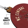 North Carolina Central Eagles Logo Wood Christmas Tree Holiday Ornament - 3 of 4