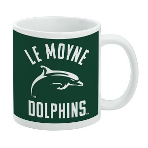 Le Moyne College Dolphins Logo Ceramic Coffee Mug Novelty Gift Mugs for Coffee Tea and Hot Drinks 11oz White - 1 of 4