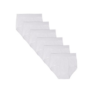 Fruit Of the Loom Fruit of the Loom Men's Premium Briefs, 6 Pack - 1 of 3
