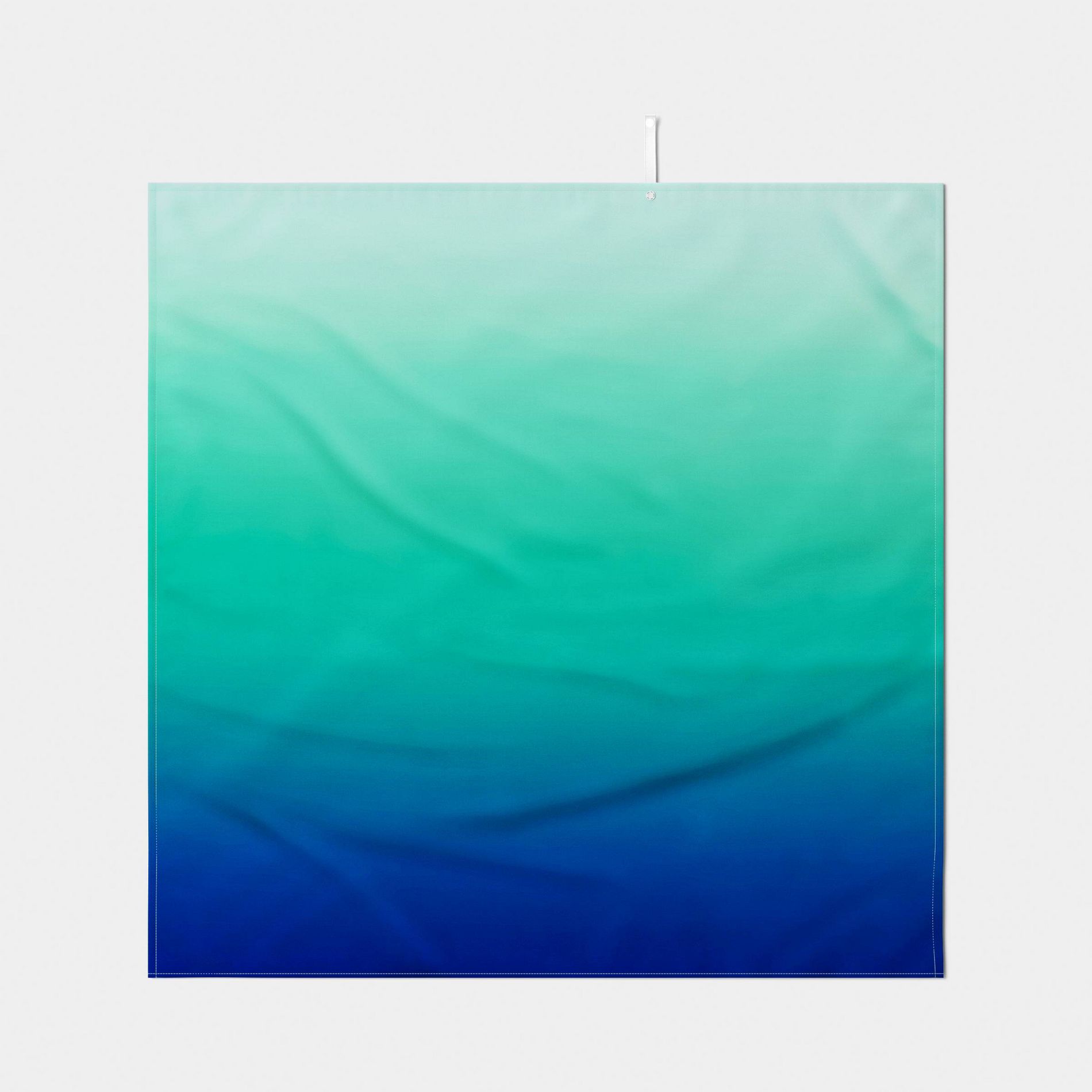 60"x60" Ombre Microfiber Beach Blanket with Snappable Strap - Sun Squad™