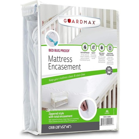Crib Mattress Protector, 28''X52'' , Fit Standard Crib Mattress,  Waterproof, Bamboo