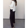 Women's High-waisted Pinstripe Trouser - Et Clet - 3 of 3