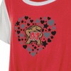 NCAA Maryland Terrapins Girls' White Tie T-Shirt - 3 of 3