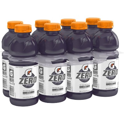 Gatorade G Zero Grape Sports Drink - 8pk/20 fl oz Bottles