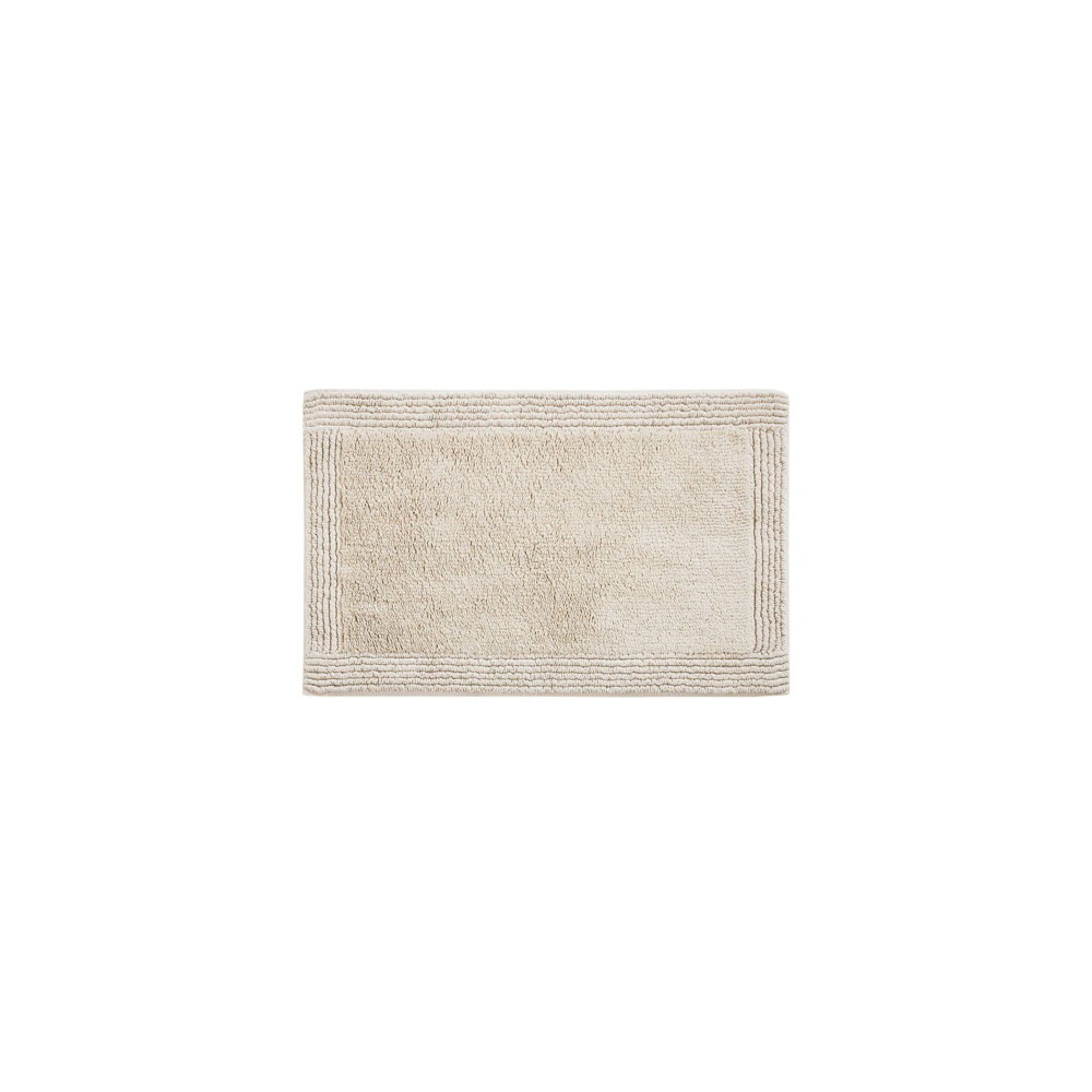 21inx34in Splendor Cotton Tufted Reversible Bath Rug Tan