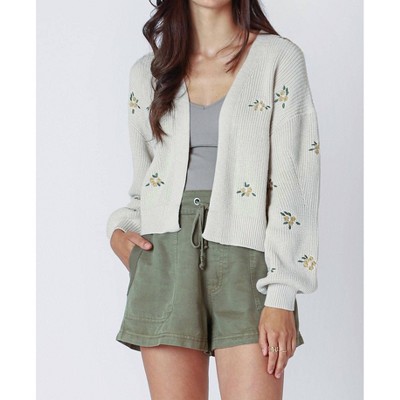 Women's Woven Petals Cardigan - Dex