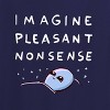 Men's Strange Planet Imagine Pleasant Nonsense Short Sleeve Crewneck T-Shirt - Navy - image 2 of 4