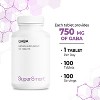 SuperSmart GABA 750mg per Day (High Strength) - Gamma-Amino Butyric Acid GABA Supplement | Non-GMO & Gluten Free - 100 Tablets - 4 of 4