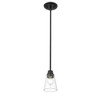Annora Vintage Style Steel Fixture with Clear Glass, 54.88" Height, Dimmable, 1 Bulb - 3 of 4