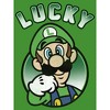 Boy's Nintendo Super Mario St. Patrick's Day Lucky Luigi Retro T-Shirt - image 2 of 4