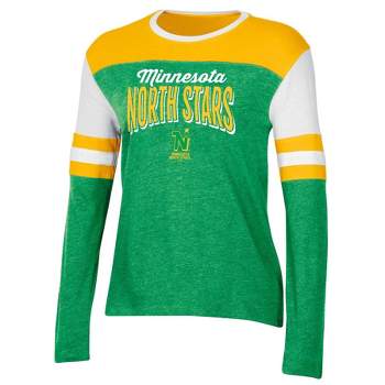 NHL Minnesota North Stars Women's Vintage Long Sleeve T-Shirt