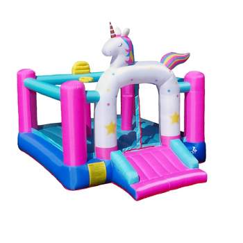 Link Super Fun Giant Bounce House Water Slide Inflatable Water Bounce ...