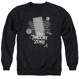 Twilight Zone Monologue Adult Crewneck Sweatshirt - 1 of 4
