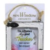 3.75 In Window Message Ornament Mini Family Friend Professional Tree Ornaments - 2 of 3
