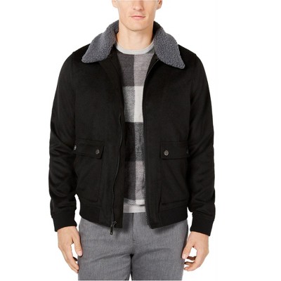 Ryan Seacrest Mens Bomber Aviator Jacket