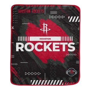 NBA Houston Rockets 50"x60" Game Tech Ultra Soft Blanket - 1 of 2
