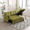 TiramisuBest Furniture, Modular Sectional Sofa with Storage, Sideboard Buffet Style Design for Living Room - 3 of 4