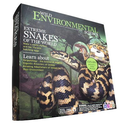 Wild Environmental Science Extreme Snakes of the World - For Ages 6+