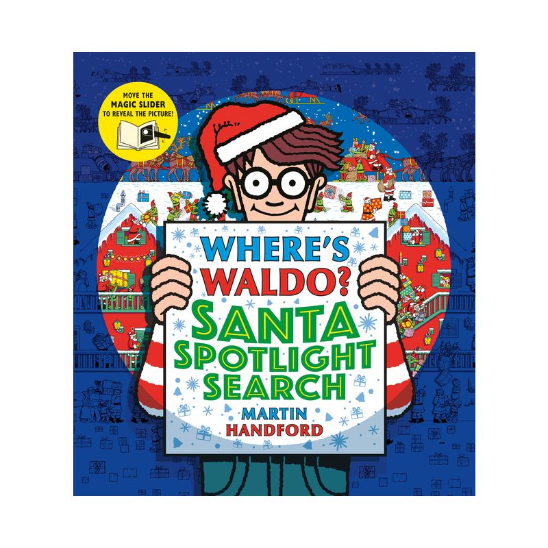 Where's Waldo? Santa Spotlight Search - by  Martin Handford (Hardcover), 1 of 2