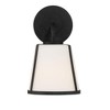 Crystorama Lighting Fulton 1 - Light Vanity in  Black - 4 of 4