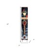 HomeRoots 42" Black Brown Red And Green Welcome Christmas Solid Wood Birds Garden Stake - 3 of 3