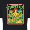 Women's - Teenage Mutant Ninja Turtles - Retro Group April Cropped Graphic T-Shirt - image 2 of 4