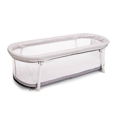 Baby Delight Snuggle Nest Infant Portable Lounger Bassinet, Skies 