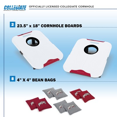 Ohio State Buckeyes All-Weather Travel Cornhole Set with Bean Bags