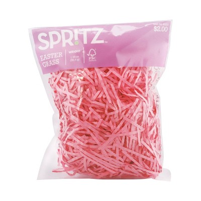 1.25oz Crinkle Easter Grass Warm Pink - Spritz™