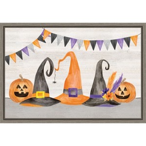 Amanti Art Sit a Spell landscape II by Tara Reed Canvas Wall Art Print Framed 23 x 16-in. - 1 of 4