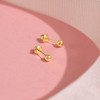 Girls' Classic Ball Screw Back 18k Yellow Gold Earrings - In Season Jewelry - 4 of 4