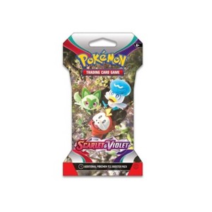 Pokemon Scarlet & Violet Sleeved Booster | Sprigatito, Fuecoco and Quaxly - 1 of 1