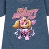 - Paw Patrol - I'm A Mighty Pup Graphic Short Sleeve Fleece Dress - 2 of 4