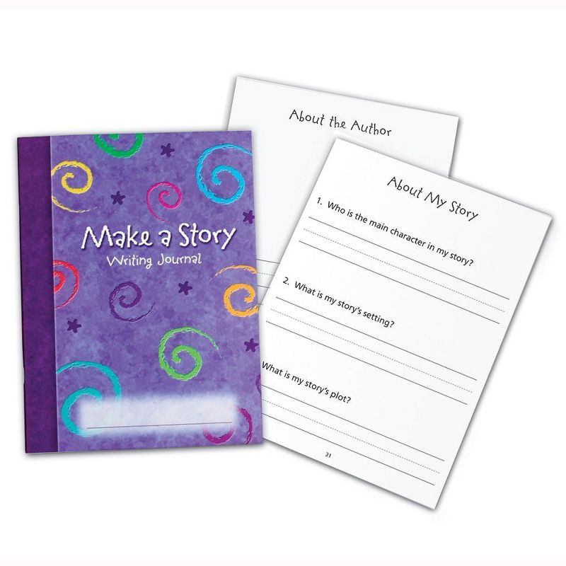 Learning Resources Make-A-Story Journal, Set Of 10, 4 of 5
