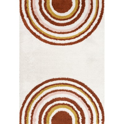 Nuloom Dotty Half Sunset Shag Indoor Area Rug