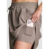 RBX Active Women's Long Length Active Skirt with Built In Shorts, Quick Drying Skort for Workouts, Sports and Travel - 2 of 4
