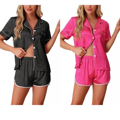 black/hot pink
