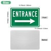 Unique Bargains Aluminum Reflective Rust-Free Waterproof Right Arrow Entrance Signs 1 Pc - 3 of 4