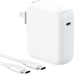 BRINJOY Charger for MacBook Air MacBook Pro Multi-series Laptops 70W USB C Power Adapter, iPad, LED, 6.6ft USB-C Cable, Super Fast Charging - 1 of 4