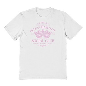 Rerun Island Women's Queen Charlotte Short Sleeve Oversized Graphic Cotton T-Shirt - 1 of 2