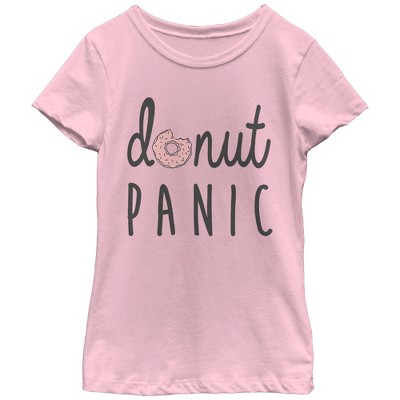 Girl's CHIN UP Donut Panic T-Shirt