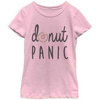 Girl's CHIN UP Donut Panic T-Shirt