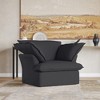 Modern Sofa, Modular Sectional Sofa, Minimalist Wide Deep Seat Couches for Living Room Apartment Lounge Bedroom - 2 of 4
